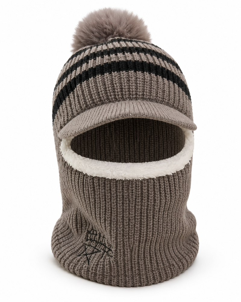 Sterling™ Kids 2-in-1 Knit Beanie with Fleece Lined Neck Warmer