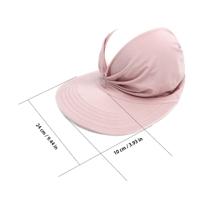 Sterling Summer Women's Sun Hat™ Wide Brim Straw Packable Shape