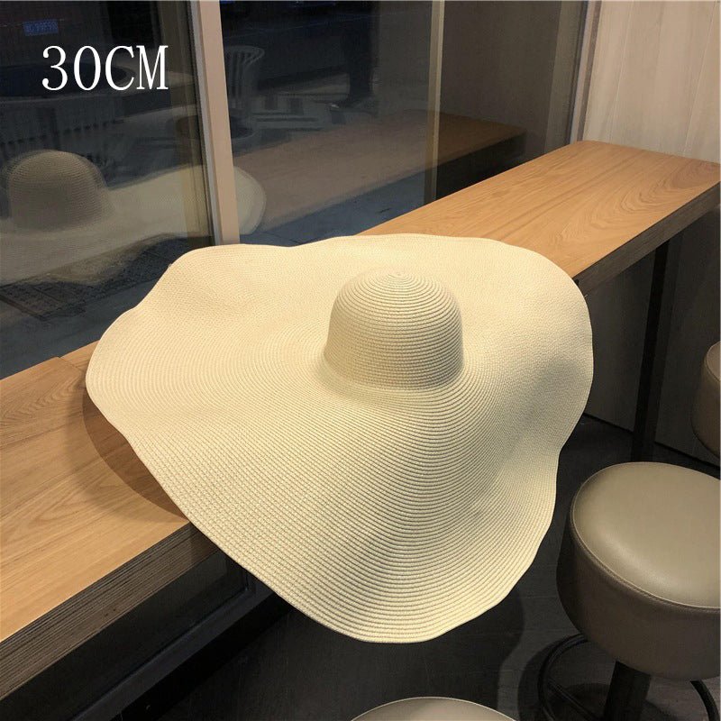 Sterling Oversized Dome™ Straw Hat Wide Brim