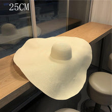Sterling Oversized Dome™ Straw Hat Wide Brim