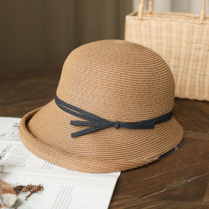 Sterling Summer Straw™  Sun Cap Curved Brim Adjustable Back