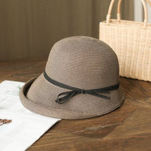 Sterling Summer Straw™  Sun Cap Curved Brim Adjustable Back