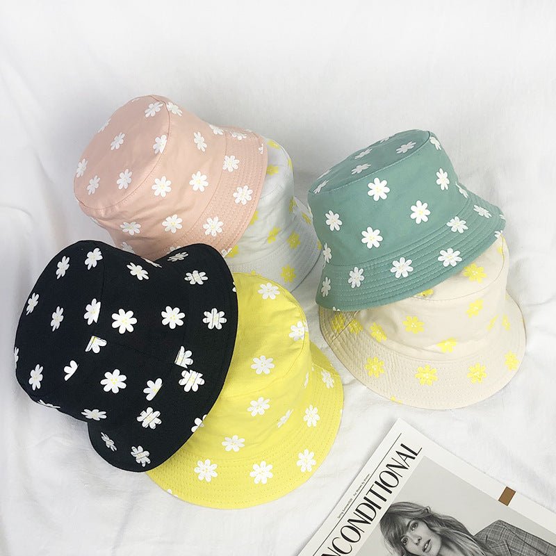 Sterling Flower Short™ Edged Bowler Hat Felt Floral Accent