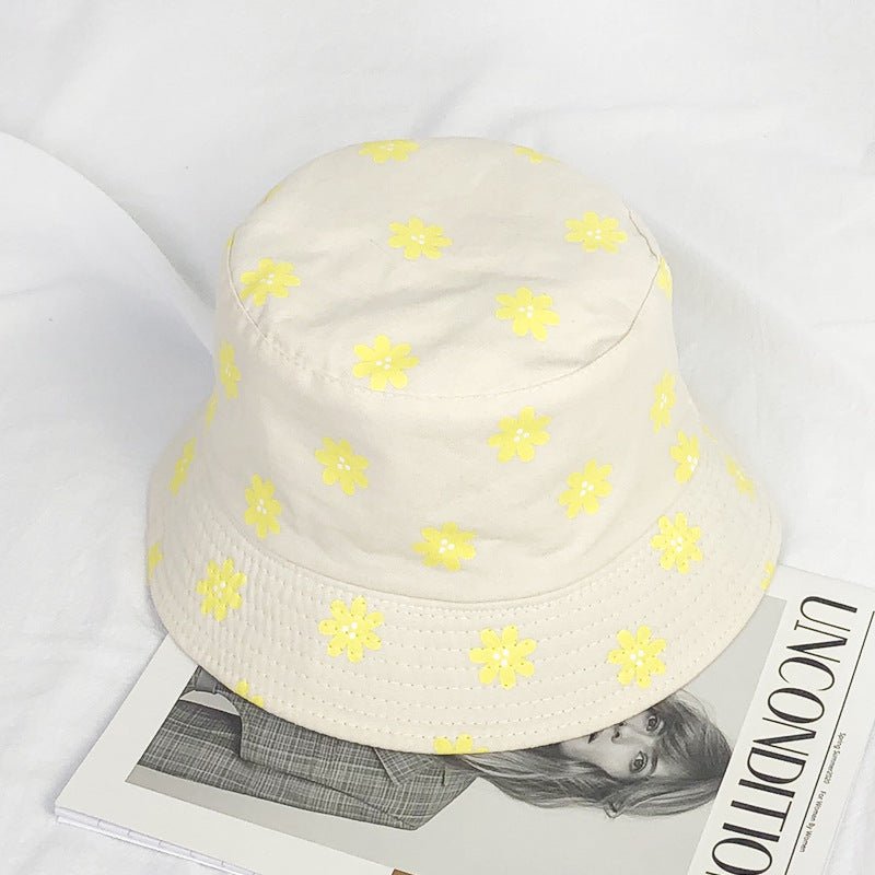 Sterling Flower Short™ Edged Bowler Hat Felt Floral Accent