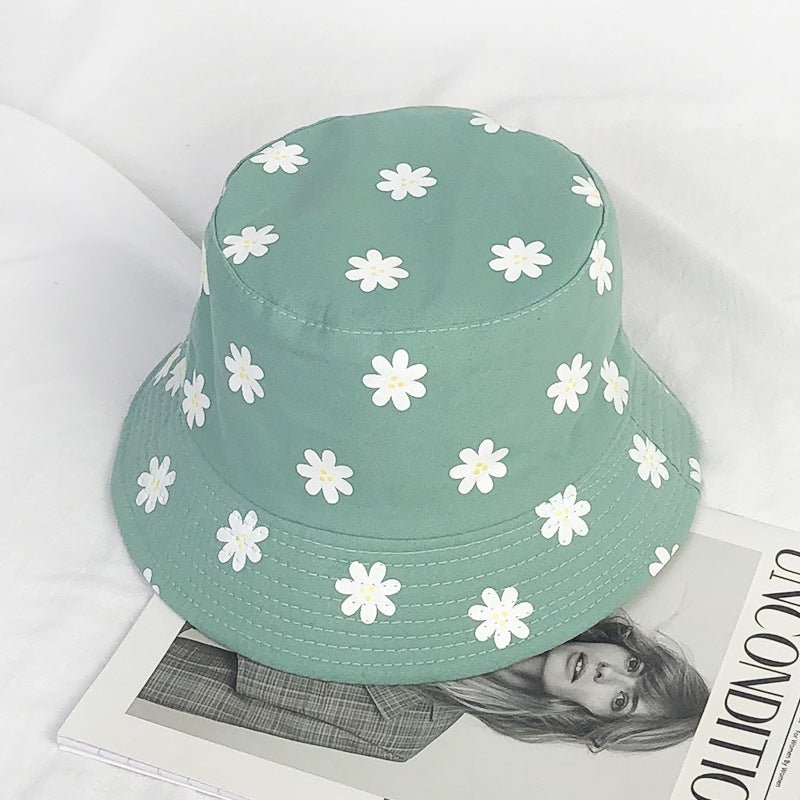 Sterling Flower Short™ Edged Bowler Hat Felt Floral Accent