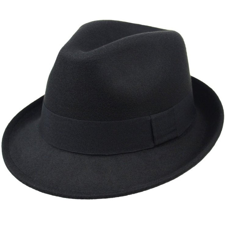 Sterling Gentleman Hat Jazz Fedoras Hat™ Classic Felt Fedora Band Detail