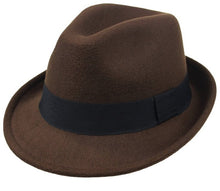 Sterling Gentleman Hat Jazz Fedoras Hat™ Classic Felt Fedora Band Detail