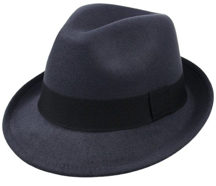Sterling Gentleman Hat Jazz Fedoras Hat™ Classic Felt Fedora Band Detail