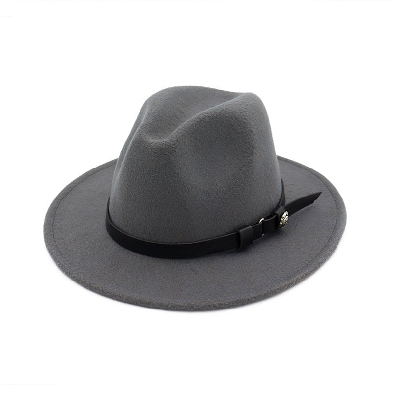 Sterling Jazz Flat™ Brim Felt Straight Brim Hat Fedoras Hat