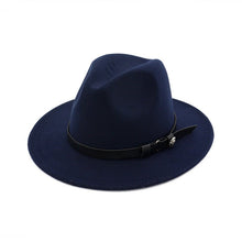 Sterling Jazz Flat™ Brim Felt Straight Brim Hat Fedoras Hat