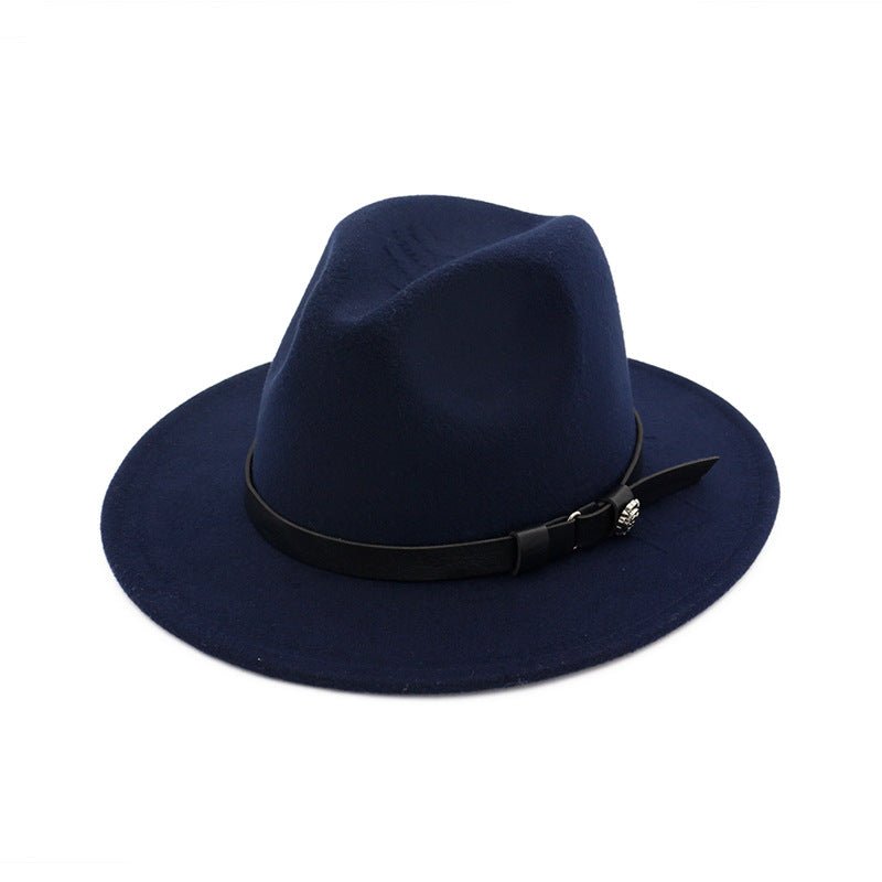 Sterling Jazz Flat™ Brim Felt Straight Brim Hat Fedoras Hat