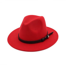 Sterling Jazz Flat™ Brim Felt Straight Brim Hat Fedoras Hat