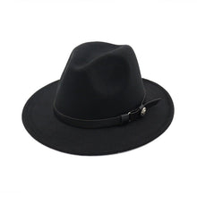 Sterling Jazz Flat™ Brim Felt Straight Brim Hat Fedoras Hat