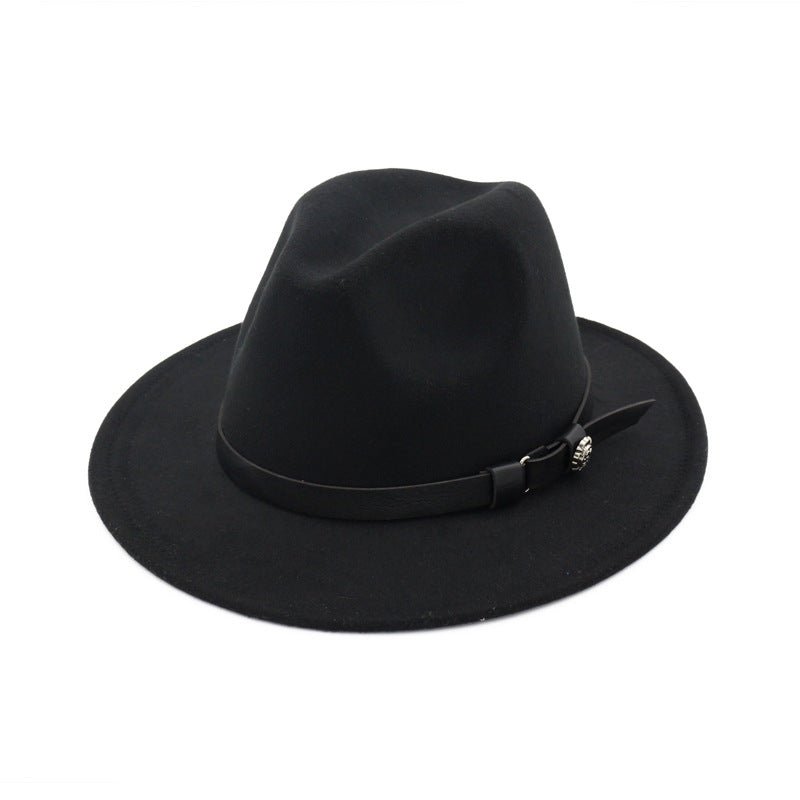 Sterling Jazz Flat™ Brim Felt Straight Brim Hat Fedoras Hat