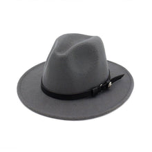 Sterling Jazz Flat™ Brim Felt Straight Brim Hat Fedoras Hat