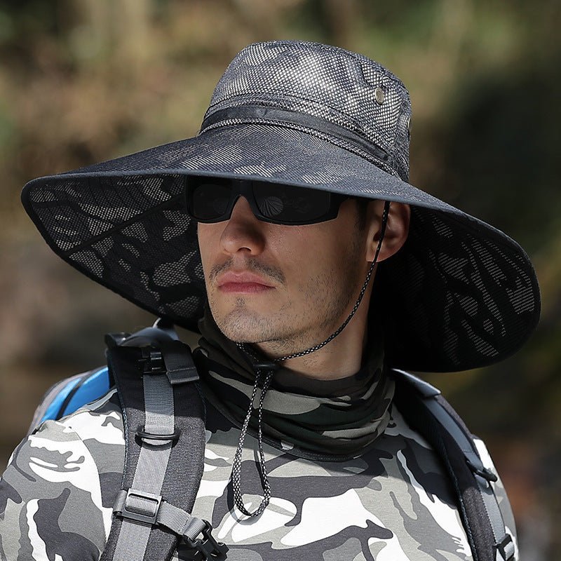 Sterling K51 Wide™ Brim Sun Hat Polyester Camo Detail