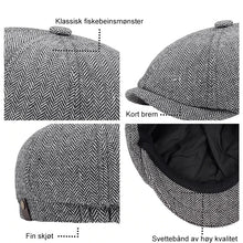 Sterling Classic Retro Sixpence Hat™ Flat Cap Soft Brim