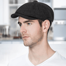 Sterling Classic Retro Sixpence Hat™ Flat Cap Soft Brim