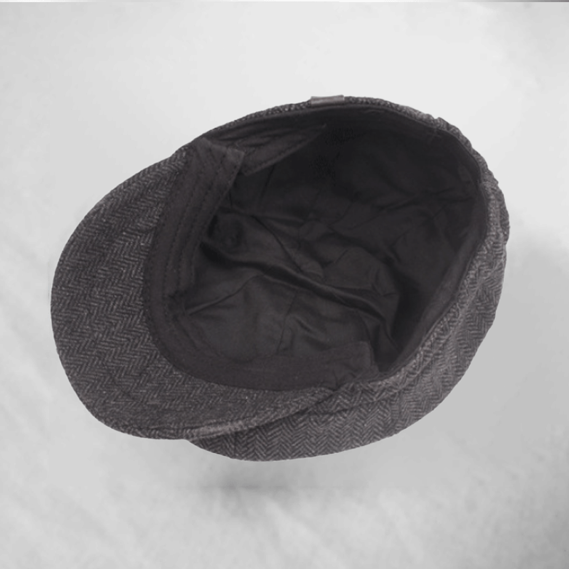 Sterling Classic Retro Sixpence Hat™ Flat Cap Soft Brim