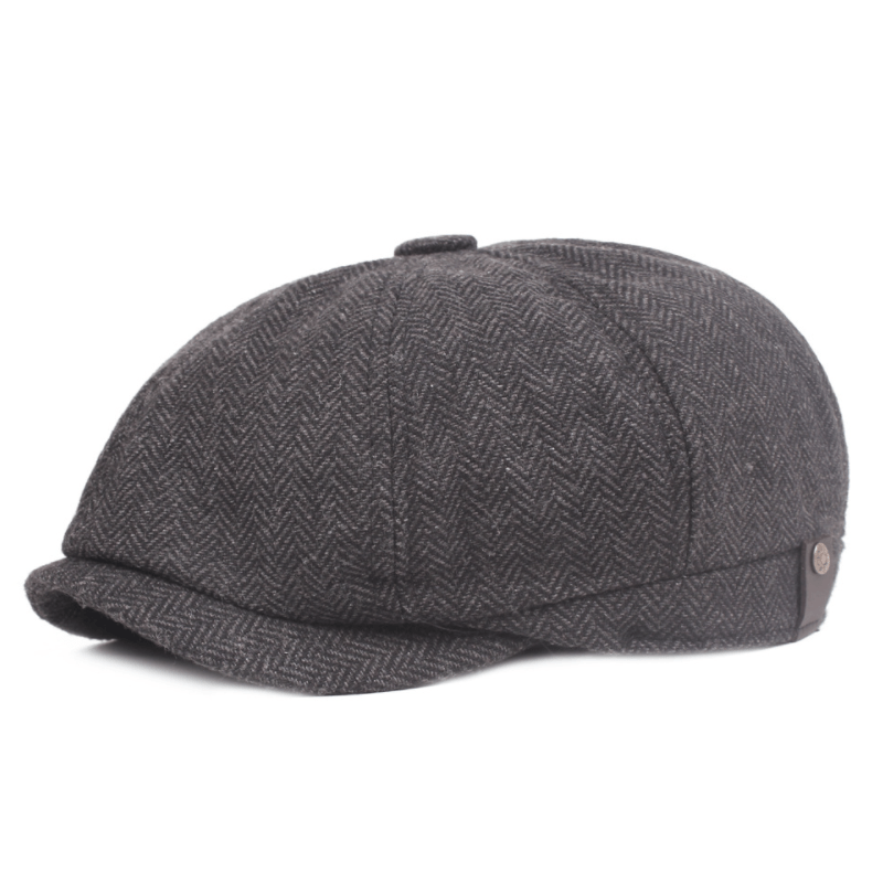 Sterling Classic Retro Sixpence Hat™ Flat Cap Soft Brim