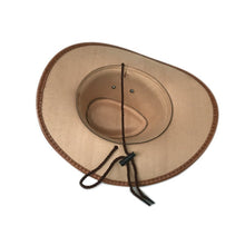 Sterling Simple Classic™ Leather Cowboy Hat Wide Brim Western