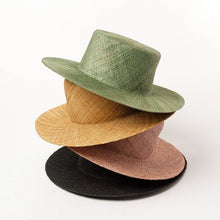 Sterling Light Body™ Dyed Treasure Grass Flat Top Bowler Hat