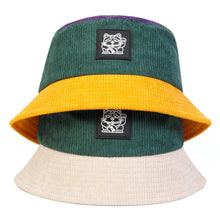 Sterling Lucky Cat™ Corduroy Bucket Hat Soft Embroidered Patch