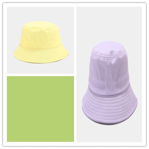 Sterling Macaron Satin™ Board Fisherman Hat Bowler Hat Cotton Flat Top
