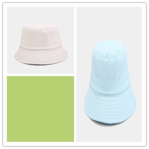Sterling Macaron Satin™ Board Fisherman Hat Bowler Hat Cotton Flat Top