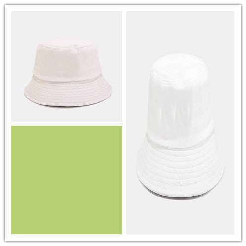 Sterling Macaron Satin™ Board Fisherman Hat Bowler Hat Cotton Flat Top
