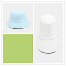 Sterling Macaron Satin™ Board Fisherman Hat Bowler Hat Cotton Flat Top
