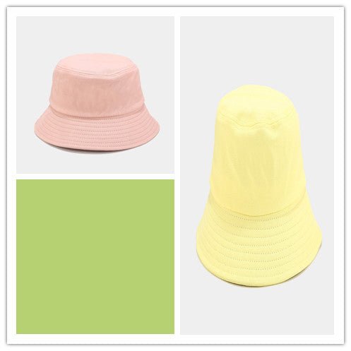Sterling Macaron Satin™ Board Fisherman Hat Bowler Hat Cotton Flat Top