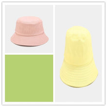 Sterling Macaron Satin™ Board Fisherman Hat Bowler Hat Cotton Flat Top