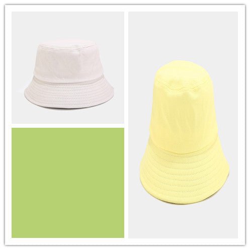 Sterling Macaron Satin™ Board Fisherman Hat Bowler Hat Cotton Flat Top