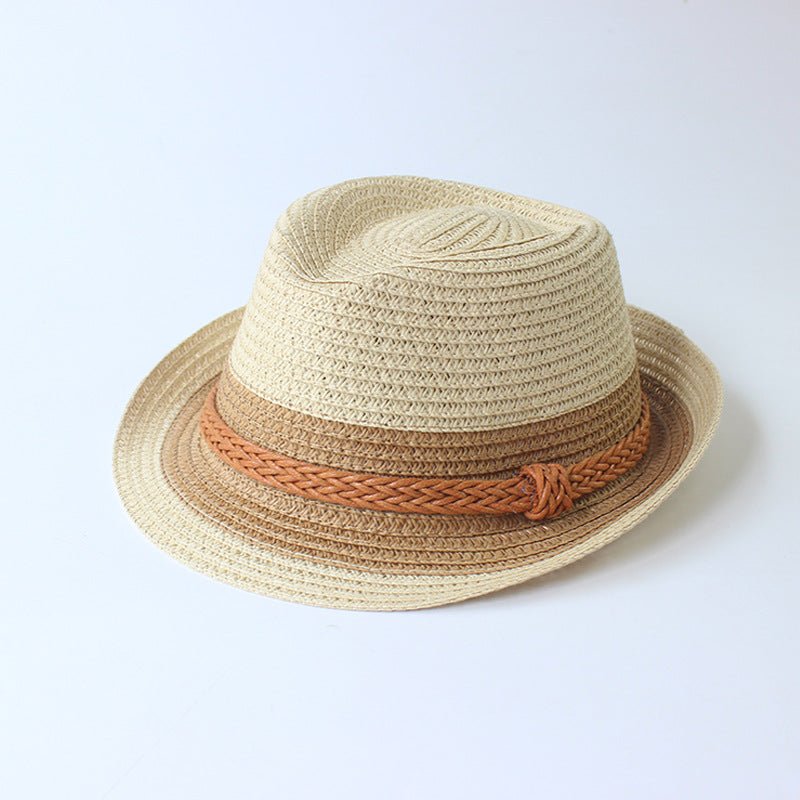 Sterling Urban Caps™ Straw Hat With Contrast Band