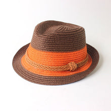 Sterling Urban Caps™ Straw Hat With Contrast Band
