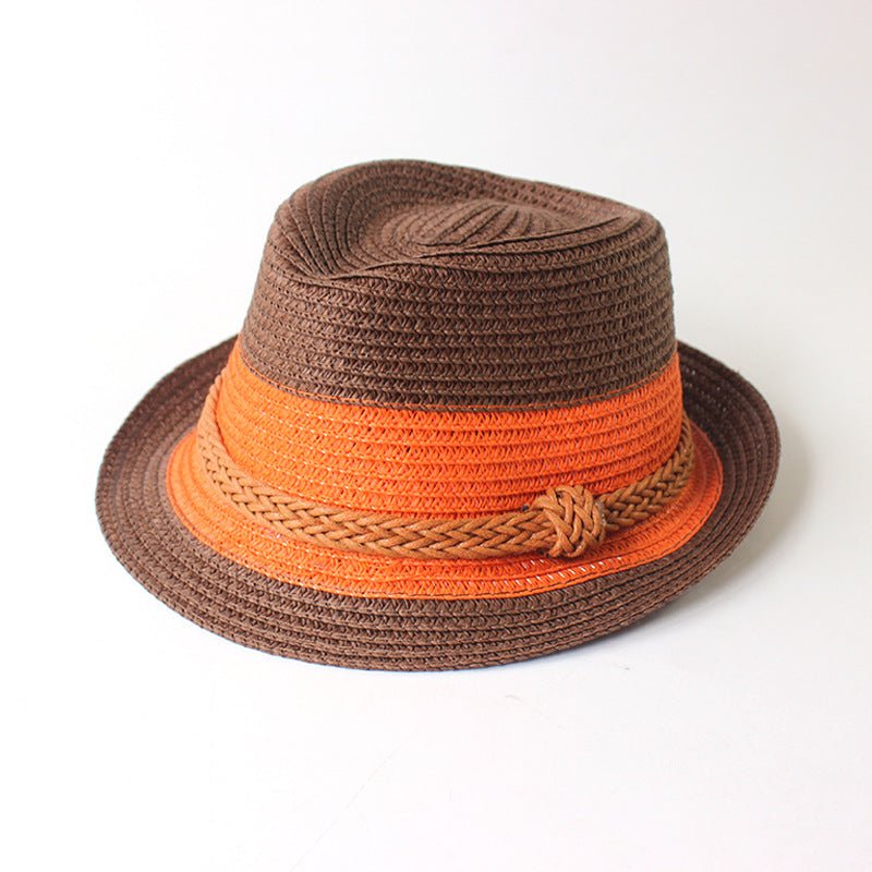 Sterling Urban Caps™ Straw Hat With Contrast Band