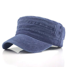 Sterling Military™ Style Flat Cap Cotton Short Eaves