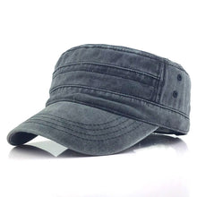 Sterling Military™ Style Flat Cap Cotton Short Eaves