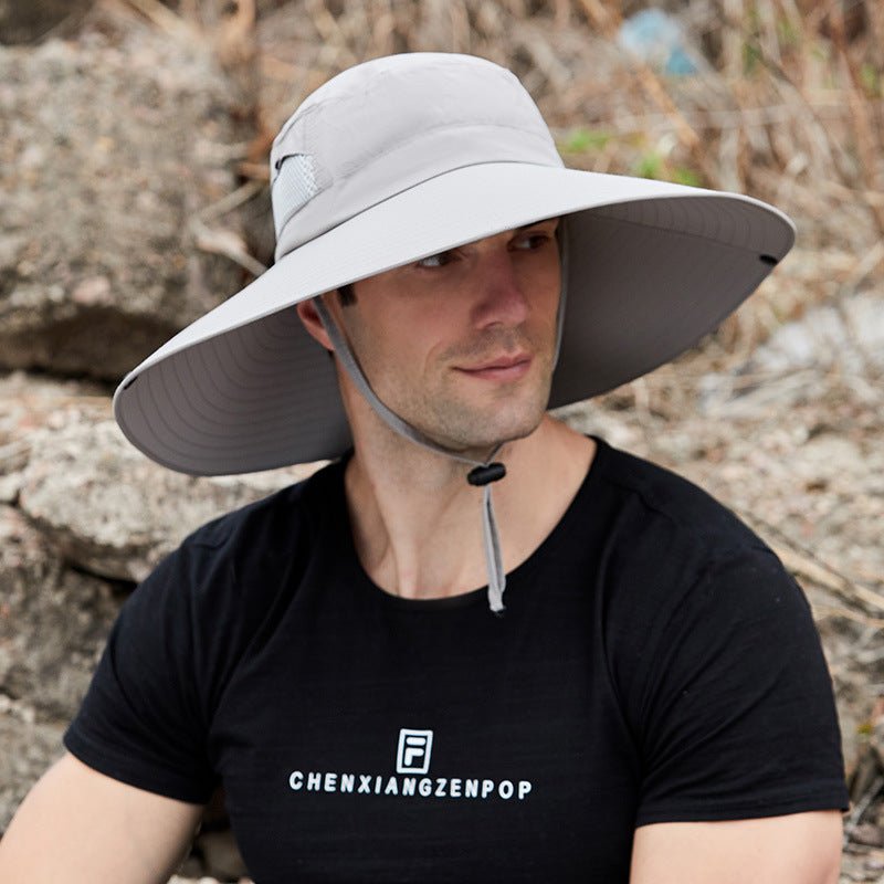 Sterling Big Brim™ Bucket Hat Wide Brim Cotton Shade Detail
