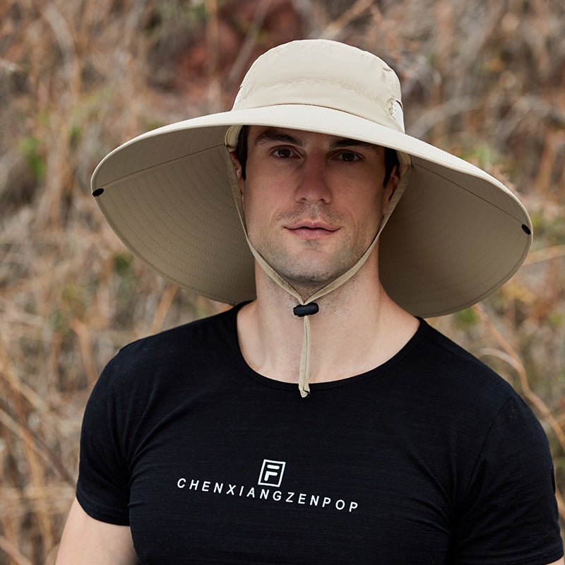 Sterling Big Brim™ Bucket Hat Wide Brim Cotton Shade Detail