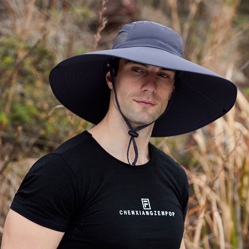Sterling Big Brim™ Bucket Hat Wide Brim Cotton Shade Detail