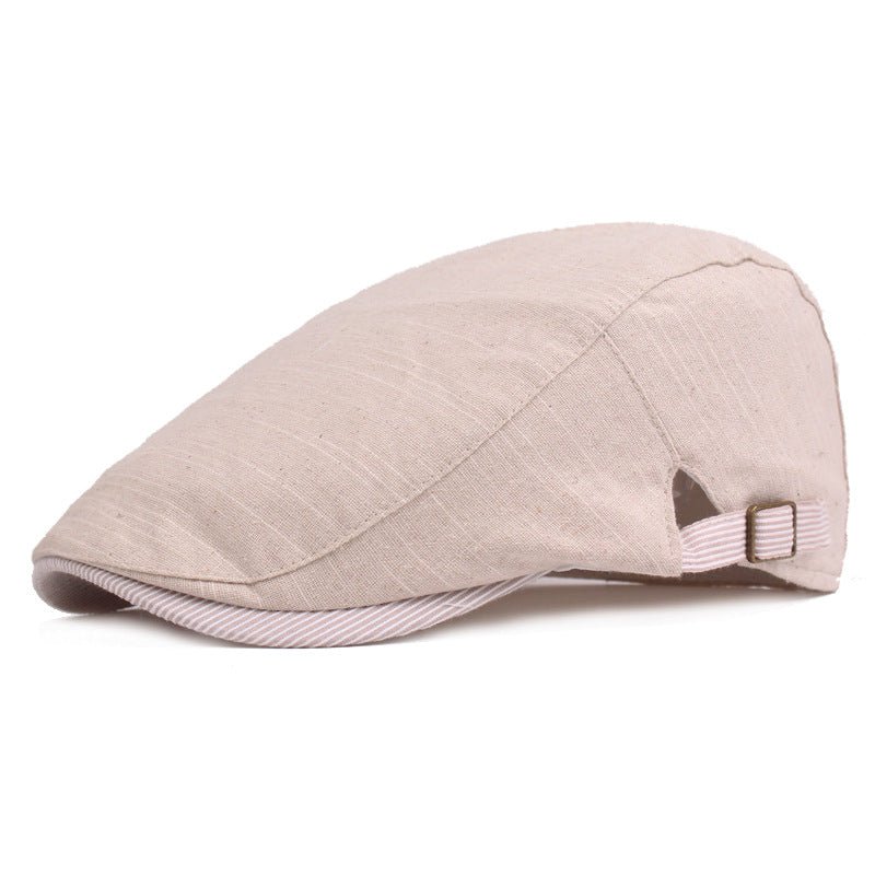 Sterling Classic NZ™ Cheesecutter Cap Flat Cotton Hemp Short Brim