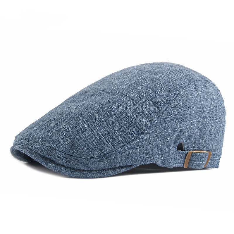 Sterling Lightweight Cotton™ Cheesecutter Flat Cap Adjustable Fit