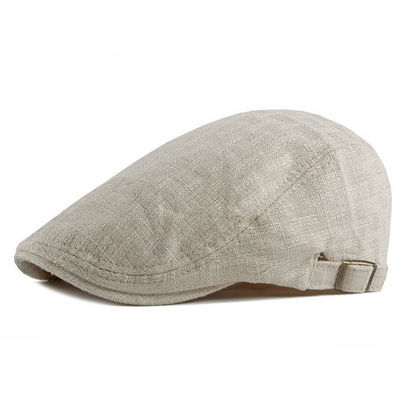 Sterling Lightweight Cotton™ Cheesecutter Flat Cap Adjustable Fit