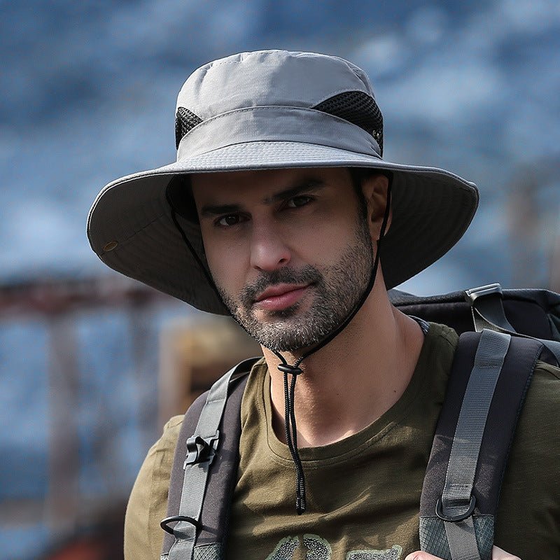 Sterling™ NZ Outdoors Wide Brim Fabric Sun Hat Airflow Crown
