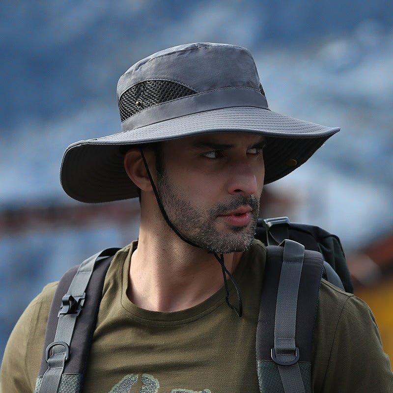 Sterling™ NZ Outdoors Wide Brim Fabric Sun Hat Airflow Crown