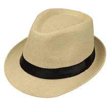 Sterling™ Monofilament Straw Hat Fedoras Hat Woven Brim Detail