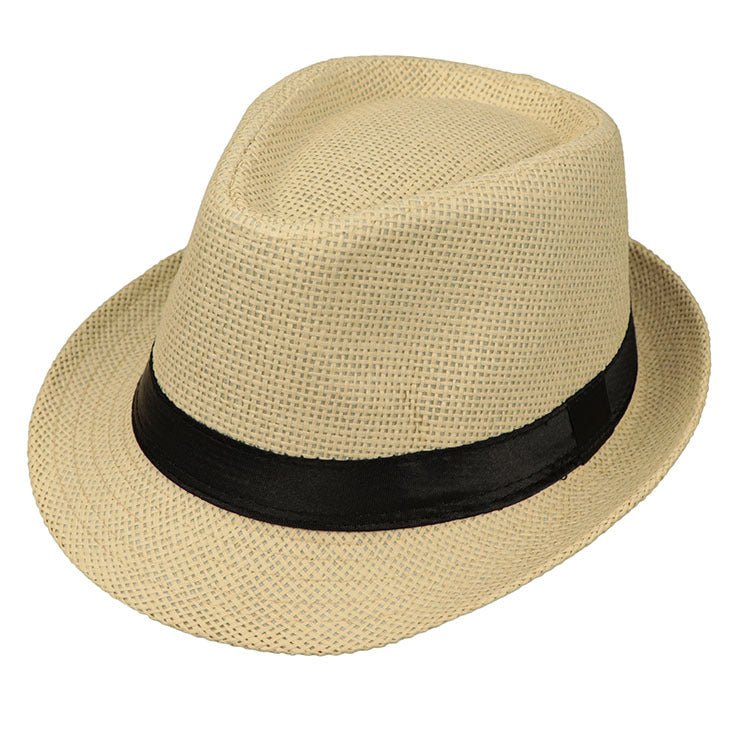 Sterling™ Monofilament Straw Hat Fedoras Hat Woven Brim Detail