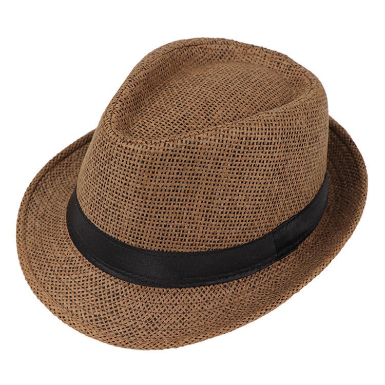 Sterling™ Monofilament Straw Hat Fedoras Hat Woven Brim Detail